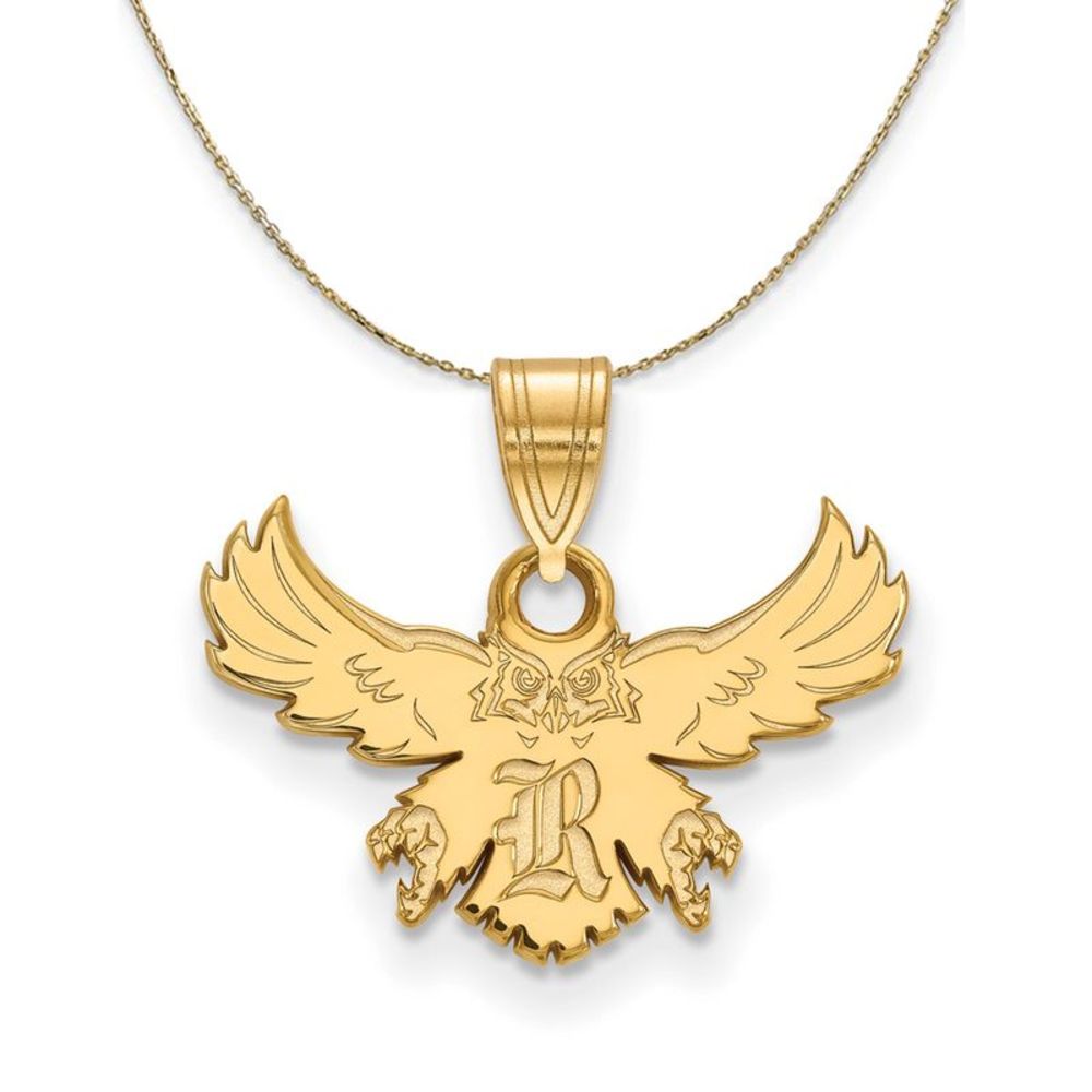 14k Yellow Gold Rice U. Small Necklace - 24 Inch
